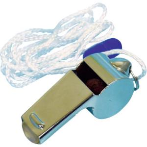 TRUSCO ホイッスル 真鍮製 ヒモ付 ( TWH-S ) トラスコ中山(株)｜orangetool