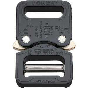 ALPIN COBRAプロスタイルANSI バックル 25MM ブラック VF ( FX25KVF )｜orangetool