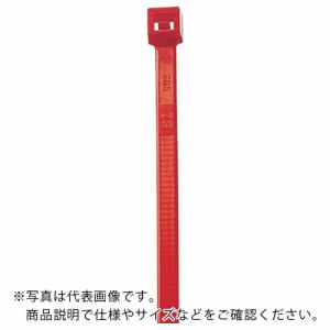 SapiSelco セルフィット カラーケーブルタイ赤 3.5mm×140mm ( SEL.10.210R ) SapiSelco社｜orangetool