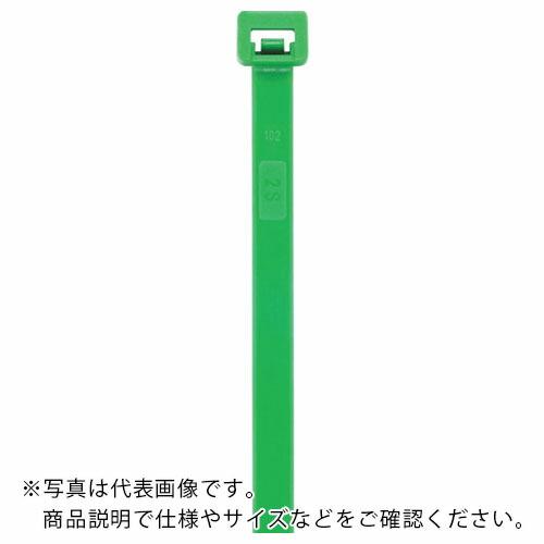 SapiSelco セルフィット カラーケーブルタイ緑 3.5mm×140mm ( SEL.12.2...