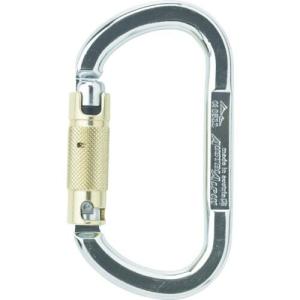 ALPIN カラビナ OVAL ASYMM XL 3点オートロック 線径13.5 シルバー ( TP35AK3 )｜orangetool