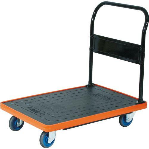 TRUSCO MKP樹脂製台車 固定式 906X616 ウレタン ( MKP-302U ) トラスコ...
