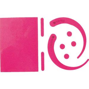 グリーンクロス 安全帯用フックステッカー 蛍光ピンク ( 1150-2201-00 ) (株)グリーンクロス｜orangetool