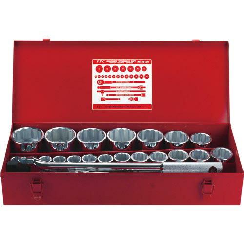 FPC ソケットレンチセット 差込角19.0mm 26pc ( S-6120 ) フラッシュツール(...