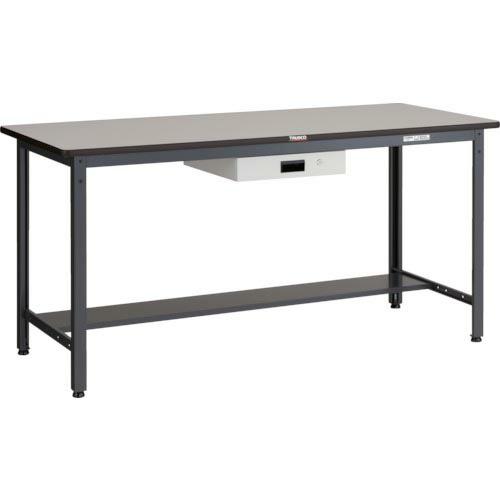 TRUSCO 中荷重立作業台(500kg)HAEW型 900X600XH885 薄型1段引出付 ダー...