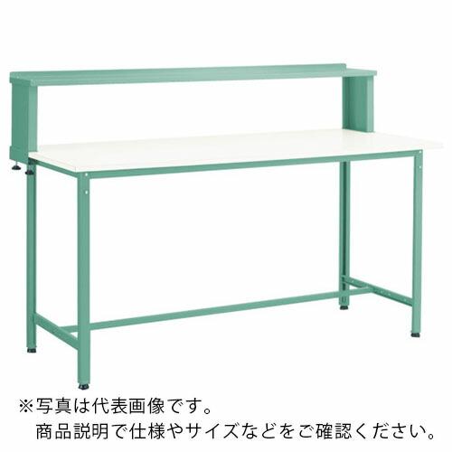TRUSCO 軽荷重立作業台(300kg)HAE型 900X600XH1204(全高) 上棚付 ホワ...
