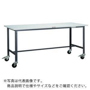 TRUSCO 軽荷重作業台(150kg)AE型 900X600XH845 φ100キャスター付 グリーン色 ( RAE-0960C100 ) トラスコ中山(株)｜orangetool