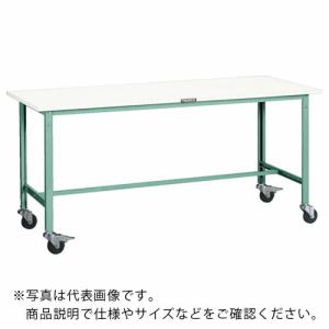 TRUSCO 軽荷重作業台(150kg)AE型 900X600XH845 φ100キャスター付 ホワイト色 ( RAE-0960C100 W ) トラスコ中山(株)｜orangetool