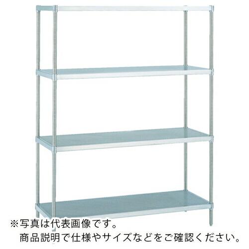 ERECTA スーパーシリーズ・304パンチングソリッドシェルフ 間口1212mm×奥行613mm×...