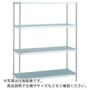 ERECTA スーパーシリーズ・304パンチングソリッドシェルフ 間口1518mm×奥行613mm×高さ1587mm(PS) DB付 5段 ( LSS1520PSPS1590W5 )｜orangetool