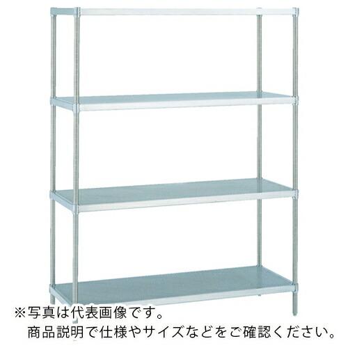 ERECTA スーパーシリーズ・304パンチングソリッドシェルフ 間口1518mm×奥行460mm×...