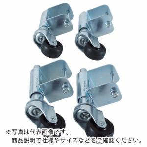 TRUSCO 3段4段用アルミ作業用踏台スプリングキャスター 4個1セット ( TSC-2A )｜orangetool