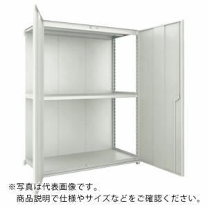 TRUSCO ( トラスコ中山 )　Ｍ２型棚　背板・扉付　Ｗ１８００ＸＤ５９５　３段　連結 ( M2-6663-SD-B )