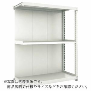 TRUSCO ( トラスコ中山 )　Ｍ３型棚　背板付　Ｗ１８００ＸＤ９２１　３段　連結 ( M3-6693-S-B )