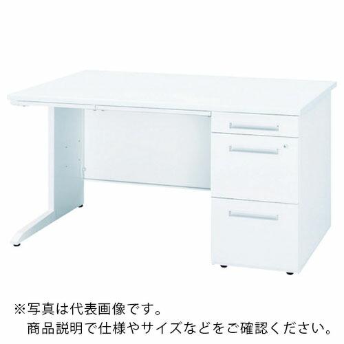 トヨスチール 右片袖机 間口1100×奥行700×高さ720 ホワイト ( 50CBH-117ARW...