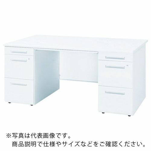 トヨスチール 両袖机 ( 50CBH-147AAWW ) トヨセット(株)