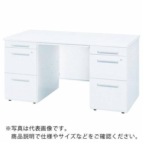 トヨスチール 両袖机 ( 50CBL-167ABWW ) トヨセット(株)