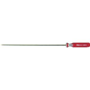 アネックス 樹脂柄ドライバー フォーラインドライバー(細軸タイプ) 刃先+0×軸長200mm 全長273mm ( 8300-0-200 ) (株)兼古製作所｜orangetool