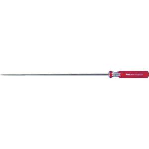 アネックス 樹脂柄ドライバー フォーラインドライバー(細軸タイプ) 刃先+1×軸長200mm 全長273mm ( 8300-1-200 ) (株)兼古製作所｜orangetool