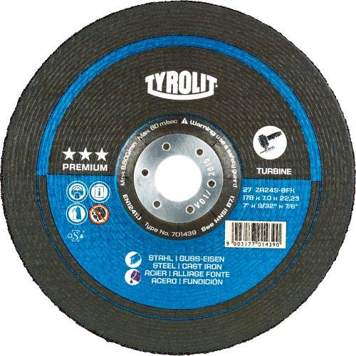 TYROLIT オフセット砥石 T-Grind 125mm #24 ( 701518 ) TYROL...
