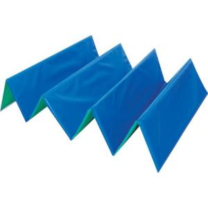 ワニ印 折り畳み式養生材 忍者N 5mm厚 700×1850 ブルー/グリーン ( 111 ) 日大工業(株)｜orangetool