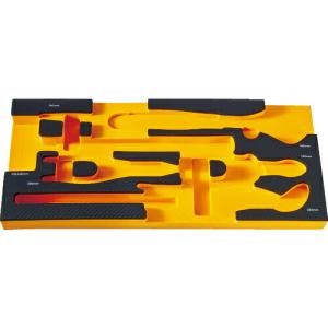 TRUSCO EVAフォーム 黒×オレンジ 3段式工具箱用 ( TIT44SBKF3 )｜orangetool