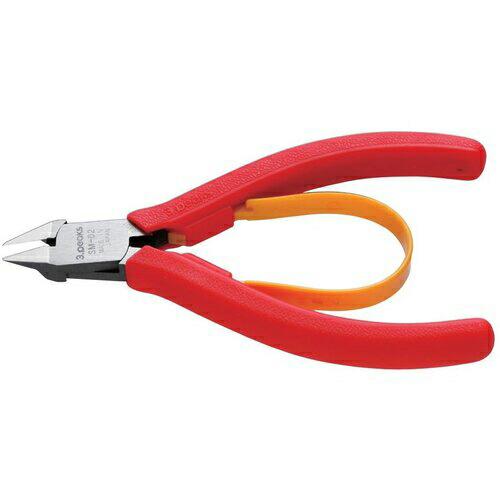 【SALE価格】スリーピークス ミニプラスチックニッパ(バネ付) 108mm ( SM02 )