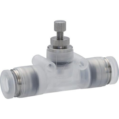 PISCO スロットルバルブ 小型ユニオンストレート PPタイプ ( PJNMU10 )