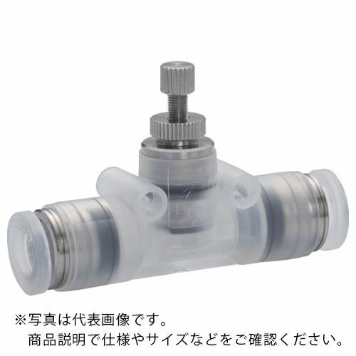 PISCO スピードコントローラ 小型ユニオンストレート PP 8×8 ( PJSMU8 )