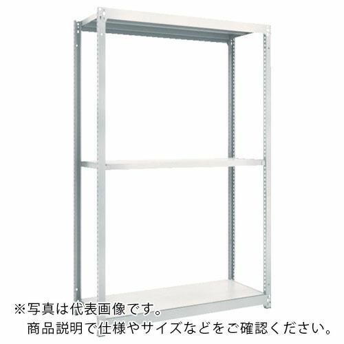 TRUSCO スチールラック M1.5型軽中量棚 1760X295XH1800 3段単体 ネオグレー...