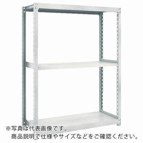 TRUSCO スチールラック M2型軽中量棚 860X600XH1500 3段 単体 ネオグレー (...
