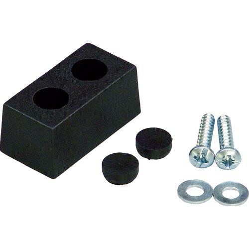 【SALE価格】光 戸当りクッション 角型 黒 ( KFYT351-1 )