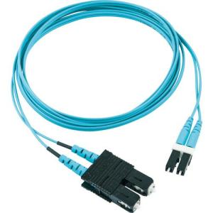 【SALE価格】PANDUIT 光ファイバーパッチコード OM3(低損失タイプ) 片端SCデュプレックス片端LCデュプレックス ライザー 2m ( FX2ERLNSNSNM002 )｜orangetool