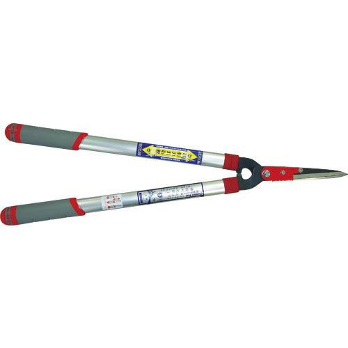 【SALE価格】GS 刈込ハサミ(伸縮タイプ) 新型アルミ柄 エッジ付 切断能力6~12mm ( 2...