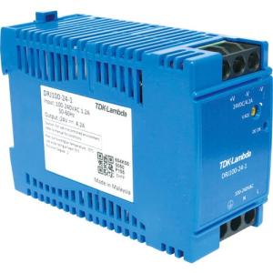 TDKラムダ DINレール取付専用ユニット型電源 DRJ 100W ブロック端子 ( DRJ100-24-1 ) TDKラムダ(株)｜orangetool