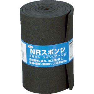 【SALE価格】光 スポンジロール巻 100mmX1M 3t 黒 ( KSNR-10103 ) (株)光｜orangetool