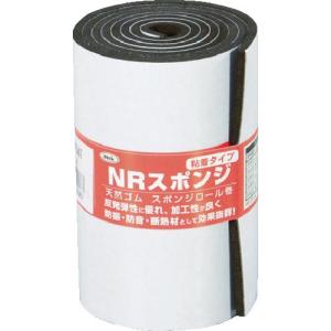 【SALE価格】光 スポンジロール巻 100mmX1M 3t 黒 ( KSNR-10104T ) (株)光｜orangetool