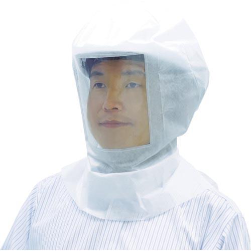 TRUSCO 使い捨て頭巾 ヘルメット対応型 (10枚入) ( TDH-02 ) トラスコ中山(株)