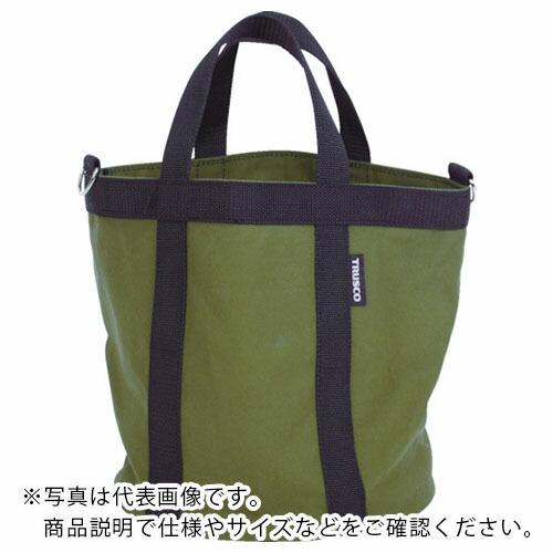 【SALE価格】TRUSCO ソフトタフ電工バケツ Φ350X350 オリーブドラブ色 ( TSDB...