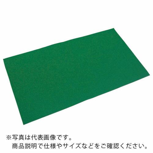 【SALE価格】TRUSCO オイルキャッチャーマット 緑 フィルム付 500X900 10枚入 (...