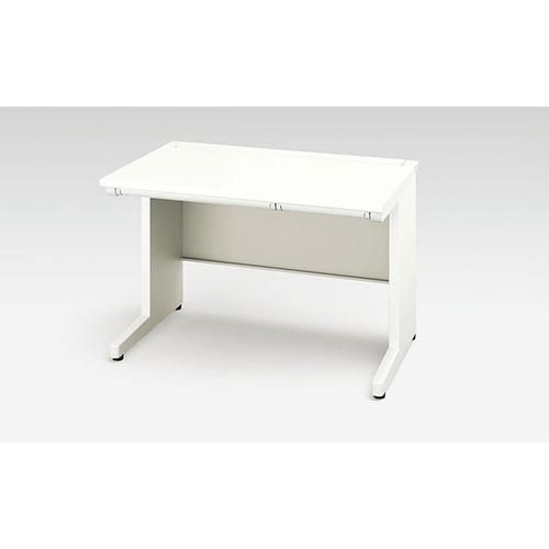 NAIKI 平デスク XEHH型/天板:ホワイト 本体:クリアーホワイト/W1100×D700×H7...