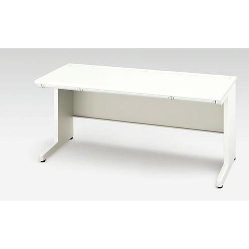 NAIKI 平デスク XEHH型/天板:ホワイト 本体:クリアーホワイト/W1600×D700×H7...