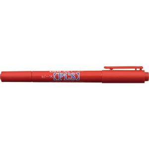 【SALE価格】uni 油性ツインマーカー細字極細 赤 ( PA121T.15 )｜orangetool