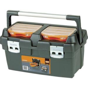 【SALE価格】BAHCO 樹脂製工具箱 ヘビーデューティー仕様プラスチックボックス 外形寸法500×270×295mm 黒/オレンジ ( 4750PTB50 ) スナップオン・ツールズ(株)｜orangetool