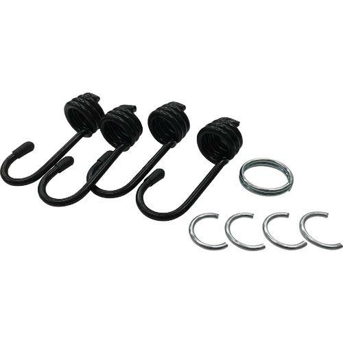 【SALE価格】ユタカメイク 金具 ゴムロープ金具Fセット 赤タキロング4大リング1止金具4 ( G...