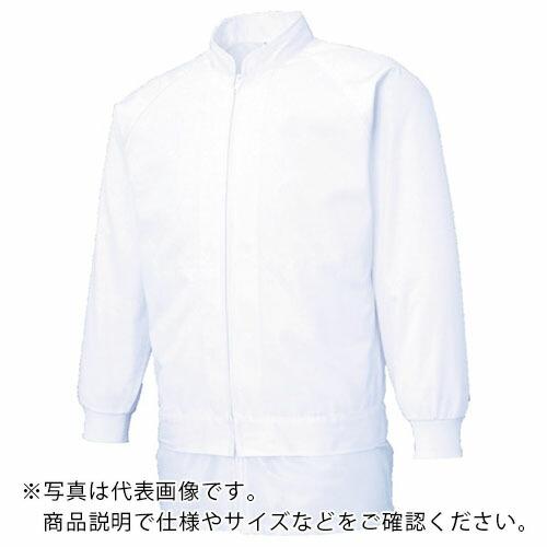 【SALE価格】サンエス 男女共用混入だいきらい長袖ジャケット L ホワイト ( FX70971R-...
