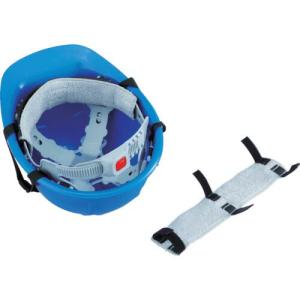 トーヨーセフティ ヘルメット取付式汗取りデコパット 白 タオル地 ( NO.67-WH ) (株)トーヨーセフティー｜orangetool