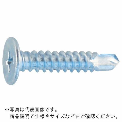 TRUSCO ドリルねじ薄平 板金用 ユニクロ 5X19 47本入 ( TNJ-0519 ) トラス...