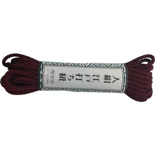 ユタカメイク 江戸打ち紐 細丸 約5.5m エンジ ( AR-1026 )