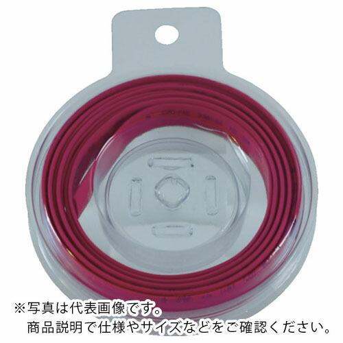 【SALE価格】TRUSCO 熱収縮チューブ 収縮率2:1 赤 (1個入) ( TRP10.4-5....